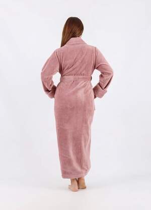 Жіночий довгий махровий халат Nusa 3883