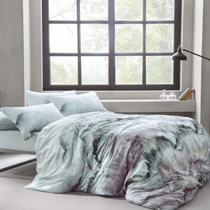 Постільна білизна сатин TIVOLYO HOME Forest євро розмір