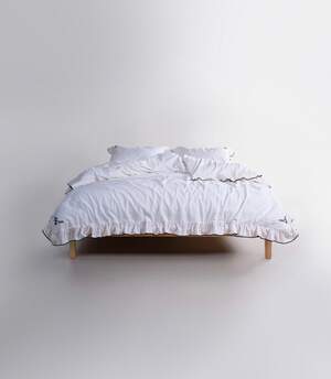 Постельное белье вареный хлопок LIMASSO Casablanka Snow White