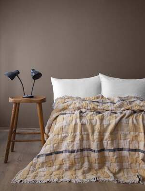 Покривало на ліжко муслінове Issimo home Ulster