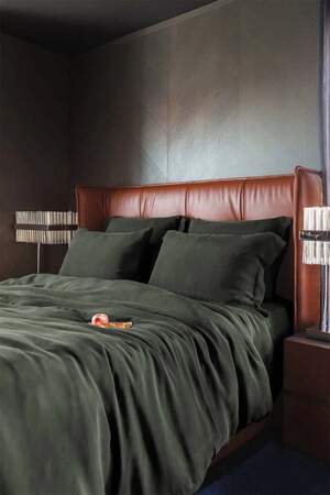 Постельное белье Vegan Silk Issimo home Jade