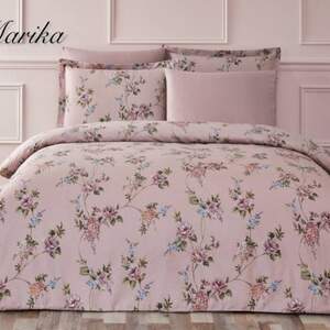 Постільна білизна сатин TIVOLYO HOME Marika євро розмір